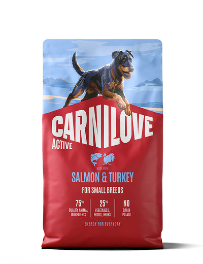 Carnilove Active Adult Small Breed Salmon & Turkey
