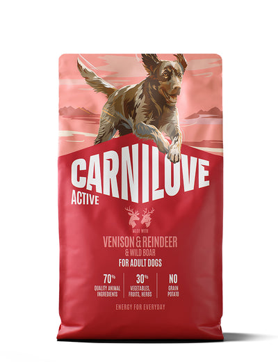 Carnilove Active Venison & Reindeer & Wild Boar