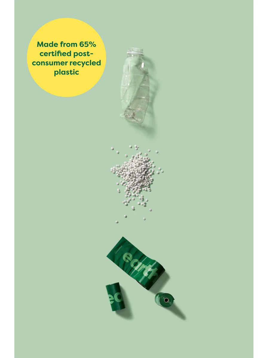 Earth Rated Enkeltrulle med 300 uparfumerede hundeposer