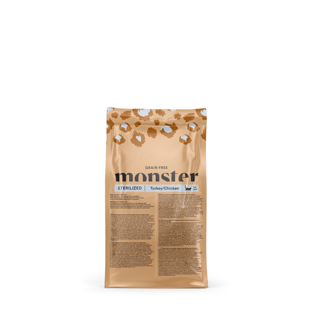 Monster Cat Grain Free Sterilized Turkey & Chicken