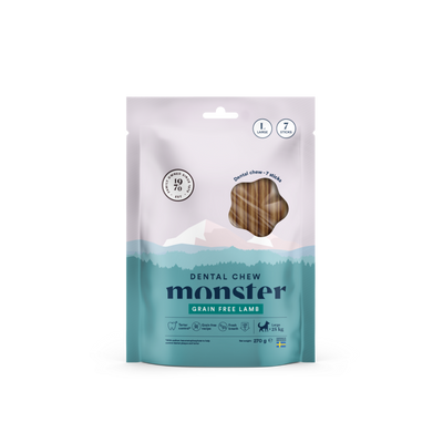 Monster Dental Chew Grain Free Lamb