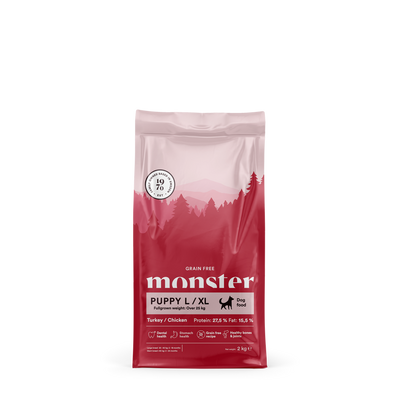 Monster Grain Free Puppy Large Chicken & Turkey