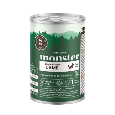 Monster Vådfoder Single Protein Lamb 400g