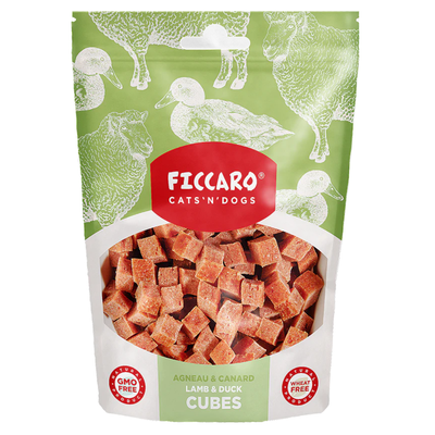 Ficcaro Lamb & Duck Cubes 100g