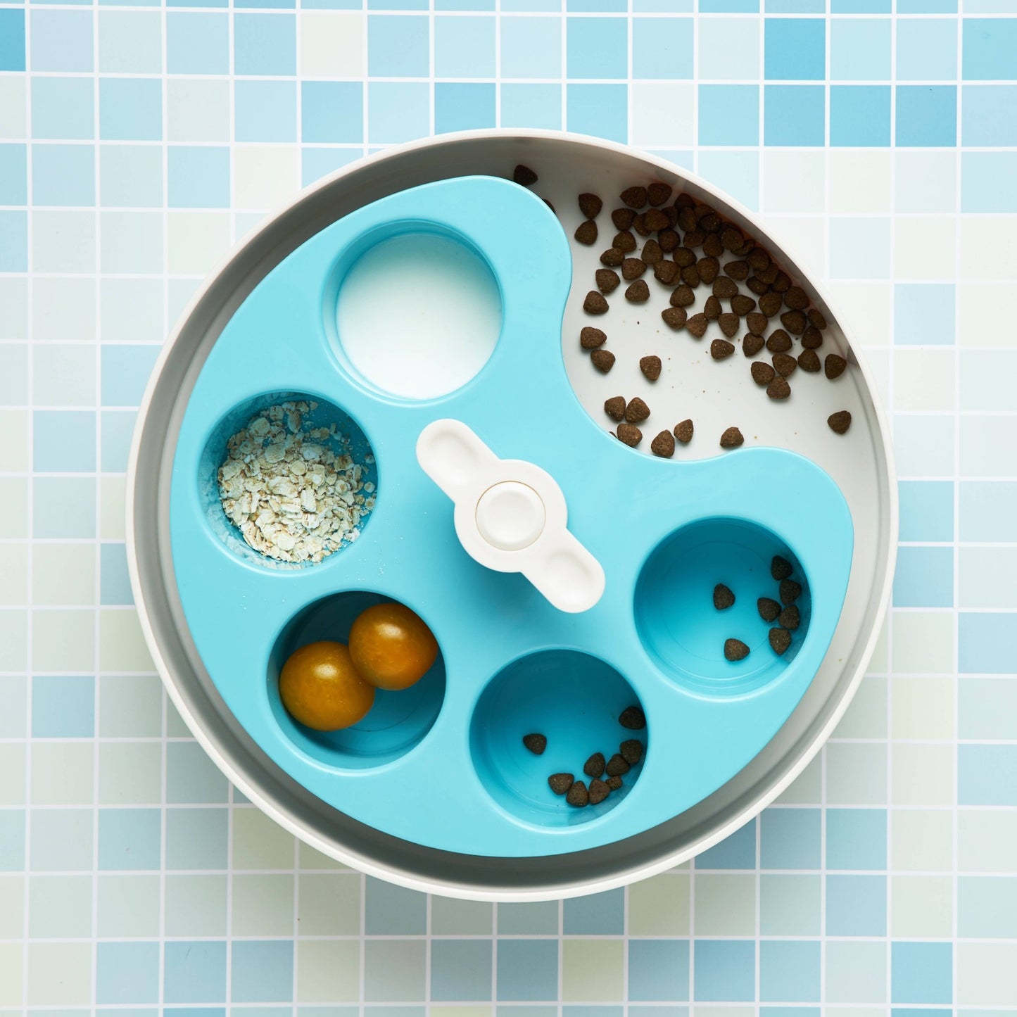 PetDreamHouse - SPIN Interactive Slow Feeder - Dapple