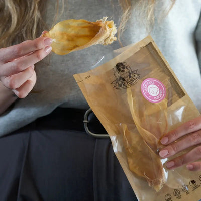 Naturlig tyggesnack - Lammeører - Dapple