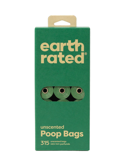 Earth Rated Hundeposer på Rulle Unscented (315 poser)