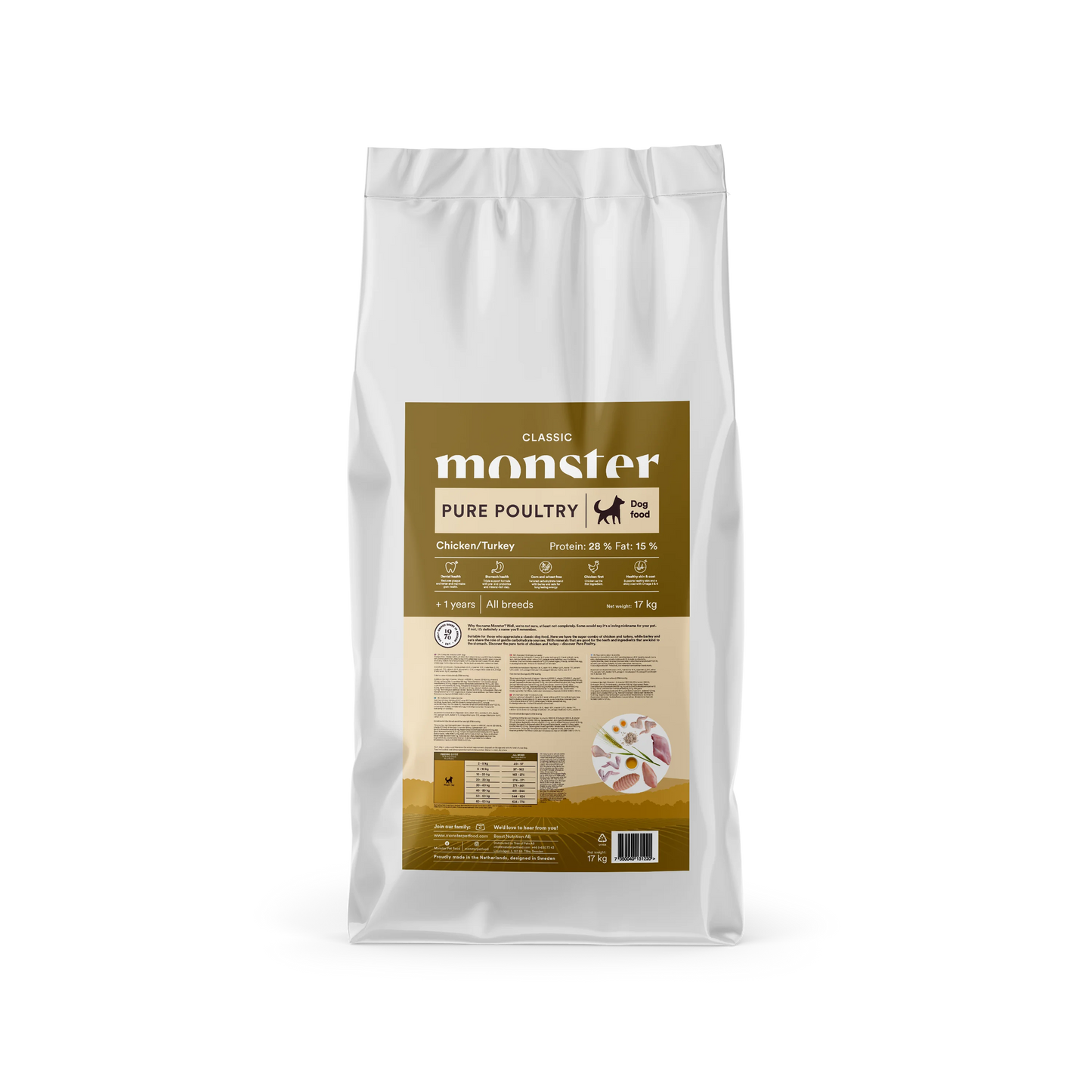Monster Classic Pure Poultry 2kg