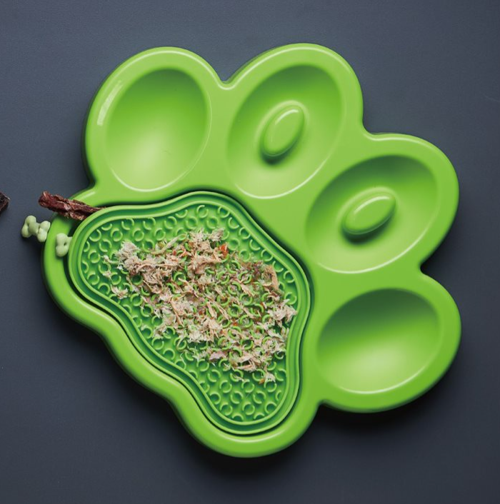 Pote 2-in-1 Slow Feeder og slikkemåtte