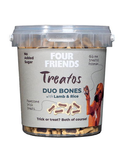 FourFriends Treatos Duo Bones Hundegodbidder 500g