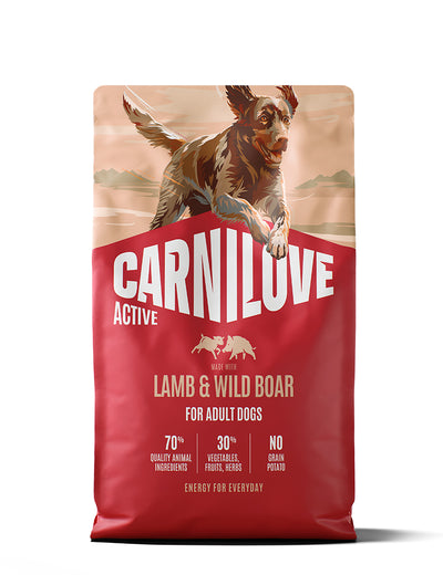 Carnilove Active Lamb & Wild Boar Adult All Breed