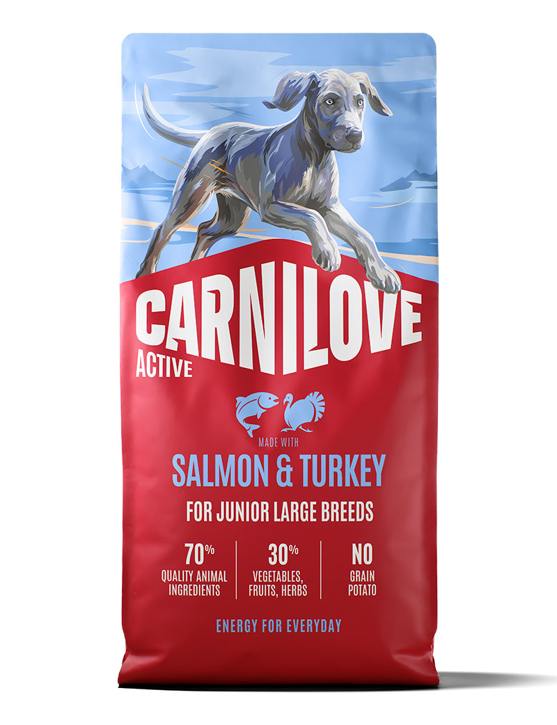 Carnilove Active Junior Large Breed Salmon & Turkey
