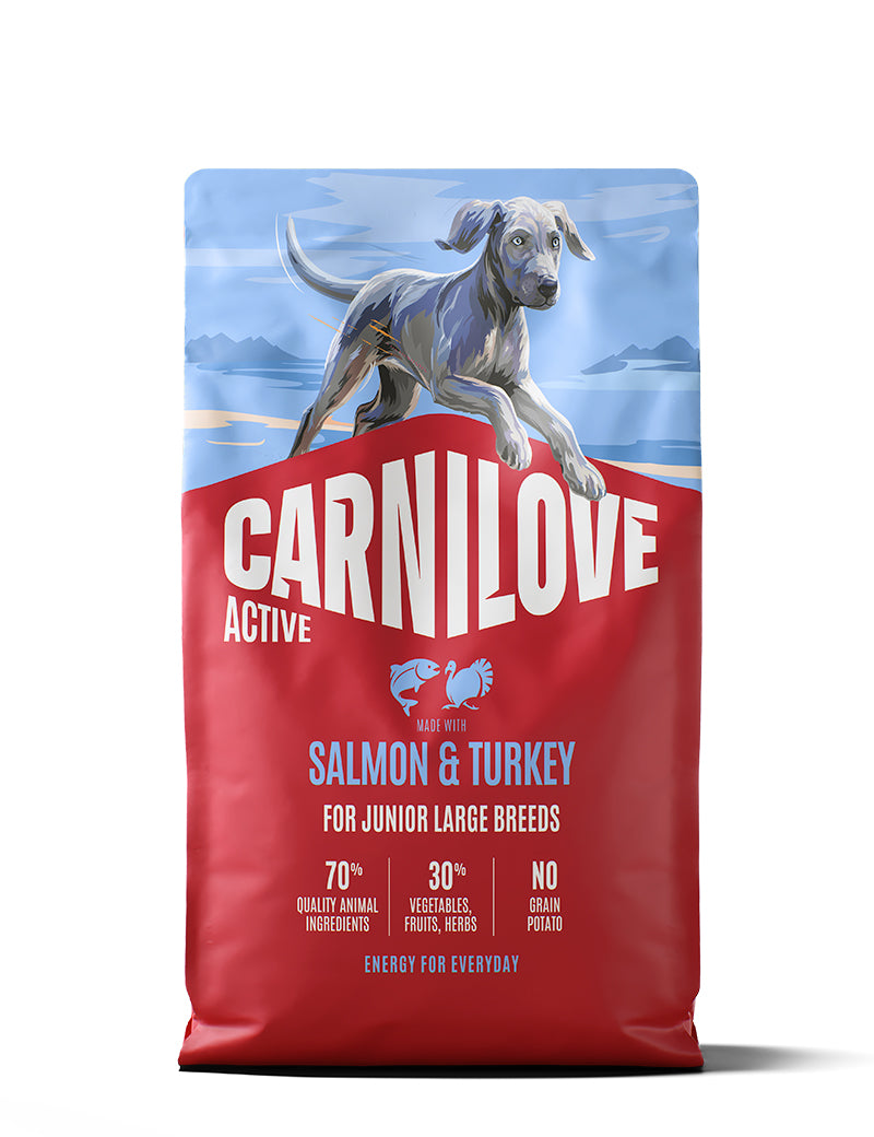 Carnilove Active Junior Large Breed Salmon & Turkey