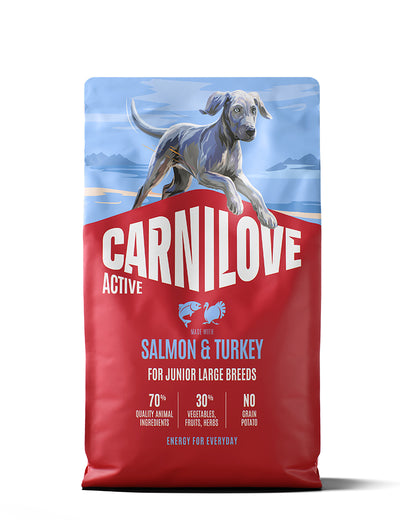 Carnilove Active Junior Large Breed Salmon & Turkey