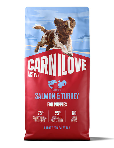Carnilove Active Dog Salmon & Turkey Puppy