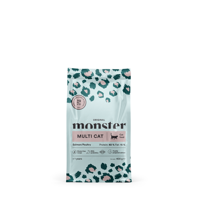 Monster Cat Original Adult Multicat Salmon & Poultry
