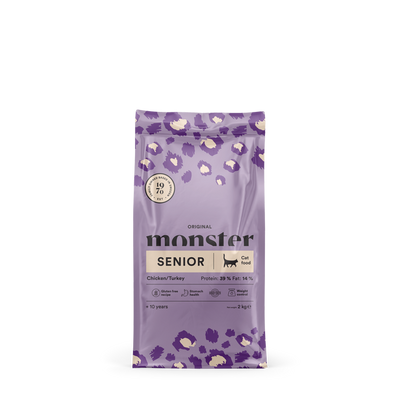 Monster Cat Original Senior Chicken & Turkey