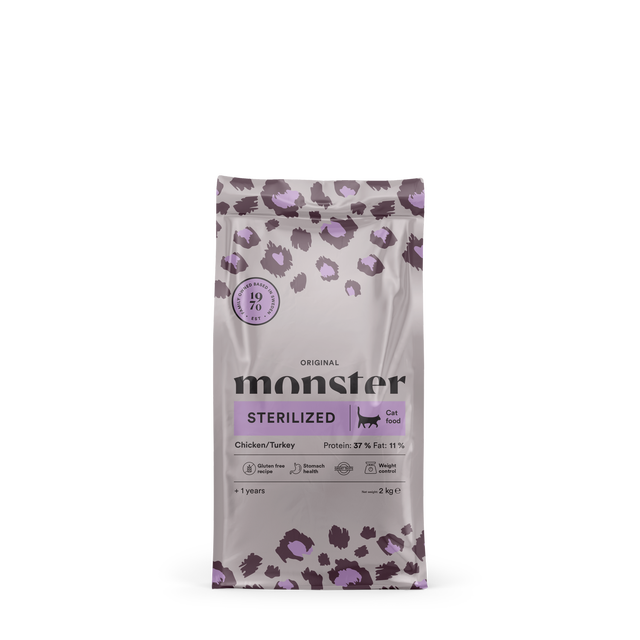 Monster Cat Original Adult Sterilized Chicken & Turkey