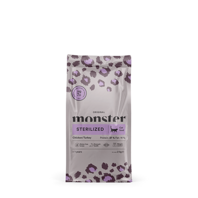 Monster Cat Original Adult Sterilized Chicken & Turkey
