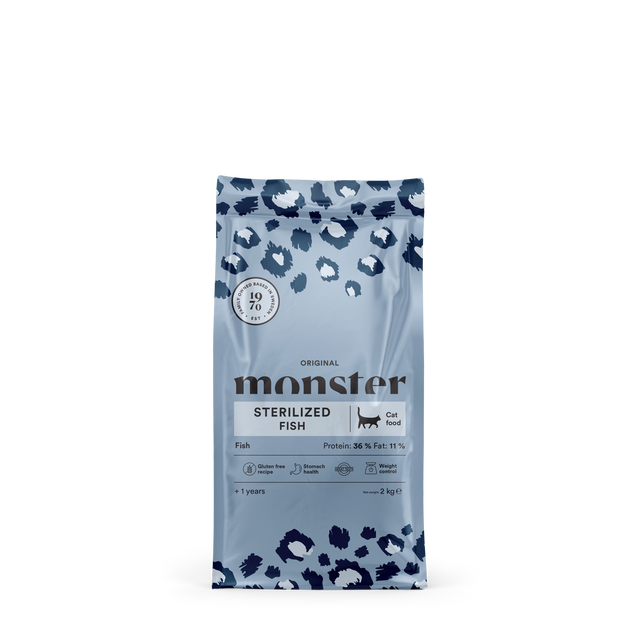 Monster Cat Original Sterilized Fish