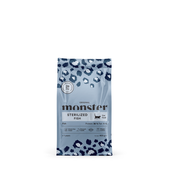 Monster Cat Original Sterilized Fish