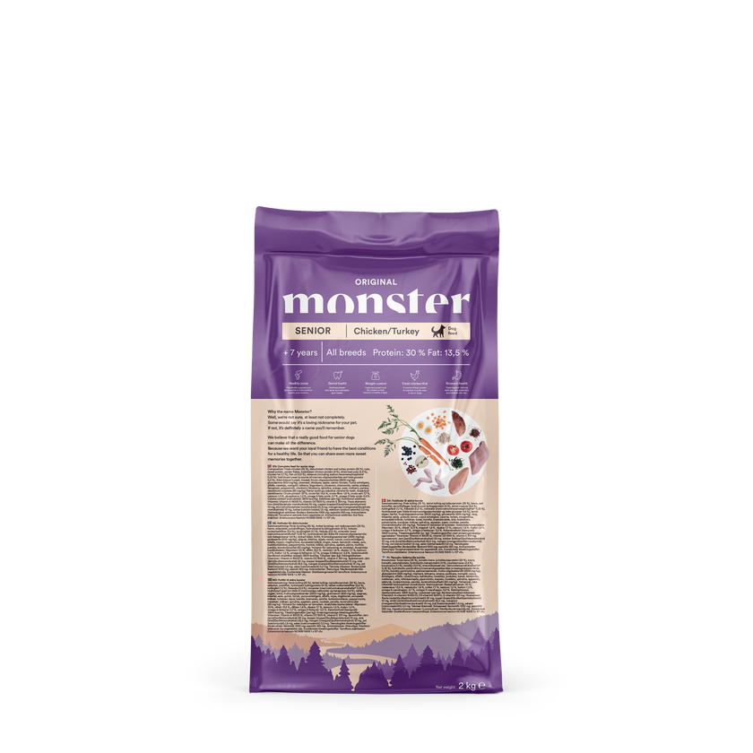 Monster Original Senior Chicken & Turkey