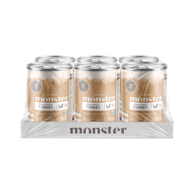 Monster Vådfoder Single Protein Turkey 400g