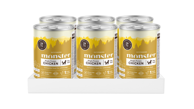 Monster Single Protein Chicken - Vådfoder 400 g