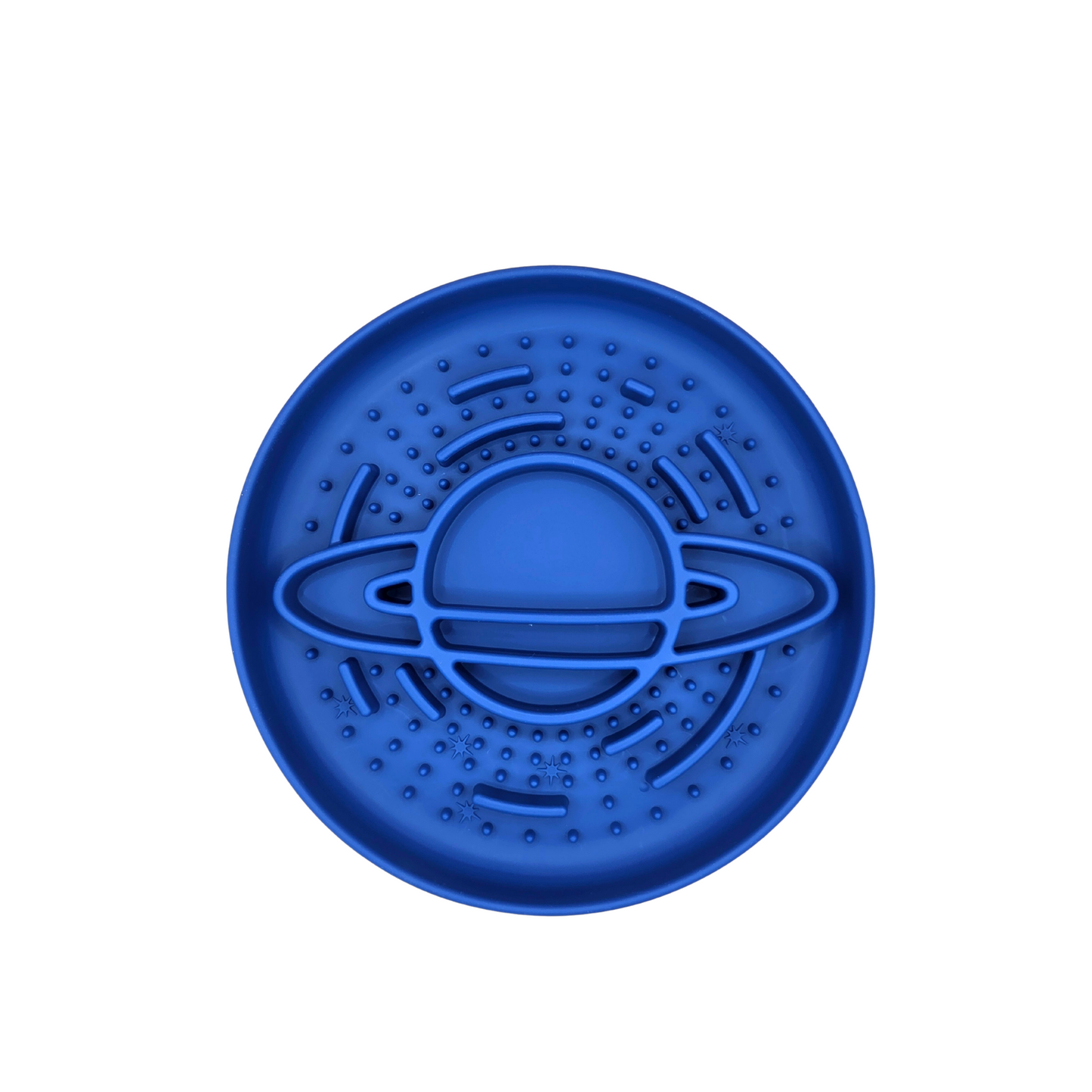 Saturn Slowfeeder skål/slikkemåtte m. sugekop til hunde og katte