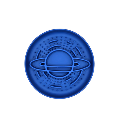 Saturn Slowfeeder skål/slikkemåtte m. sugekop til hunde og katte