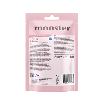 Monster Cat Treats Freezies Beef 45g