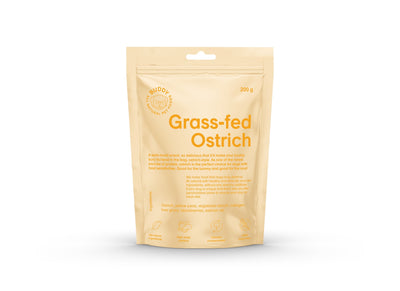 Buddy Semi-moist Snack - Struds med brombær 200 g