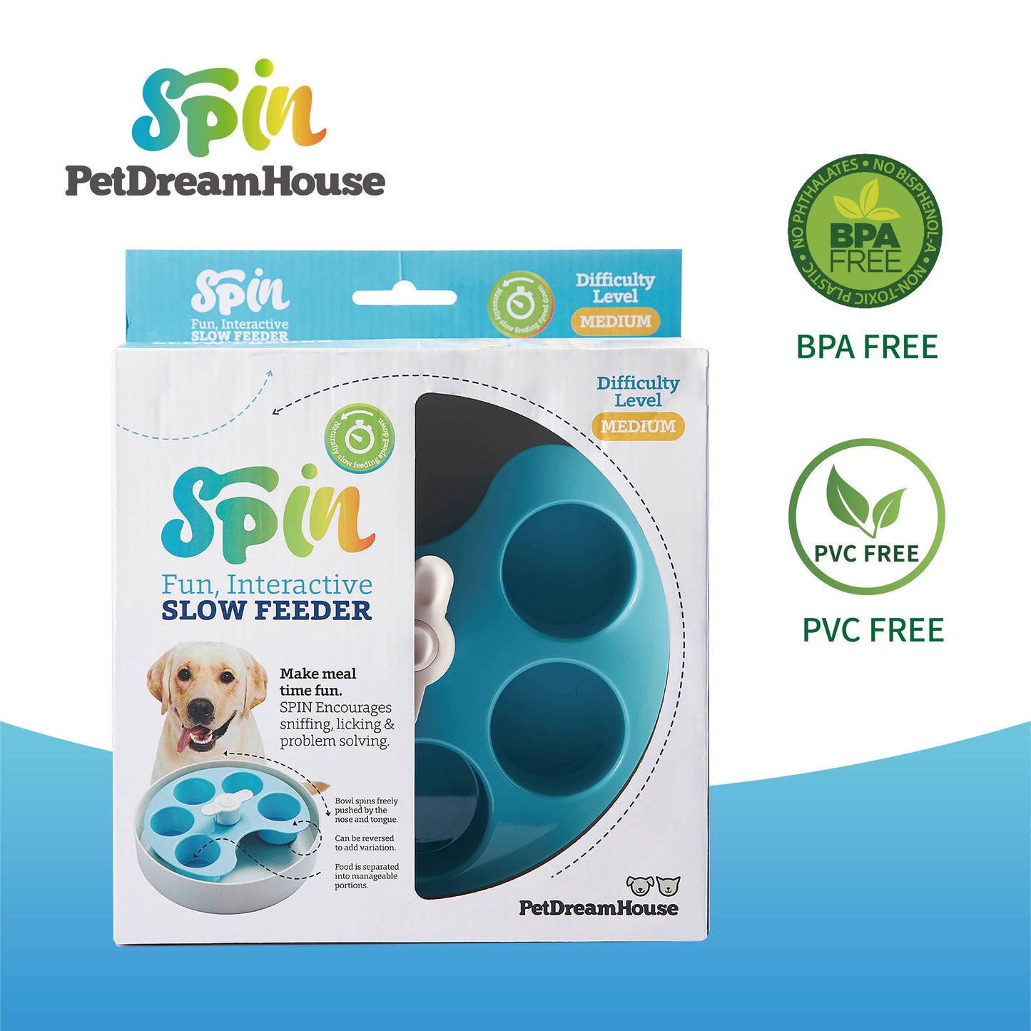 PetDreamHouse  - SPIN Interactive Slow Feeder