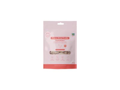 Buddy Frysetørret snacks - Rå Kylling 100 gr.