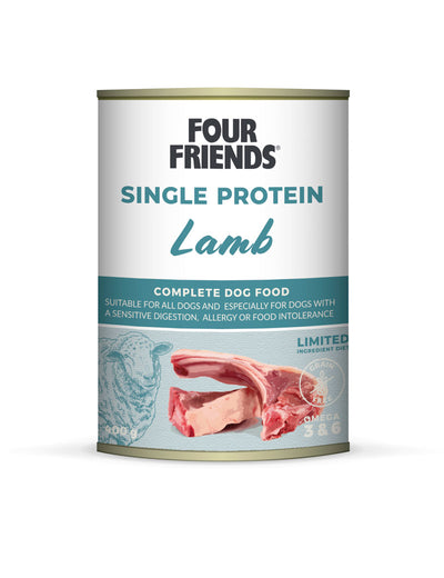 FourFriends Vådfoder Single Protein Lamb 400g
