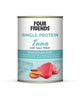 FourFriends Vådfoder Single Protein Tuna with Sweet Potato 400g