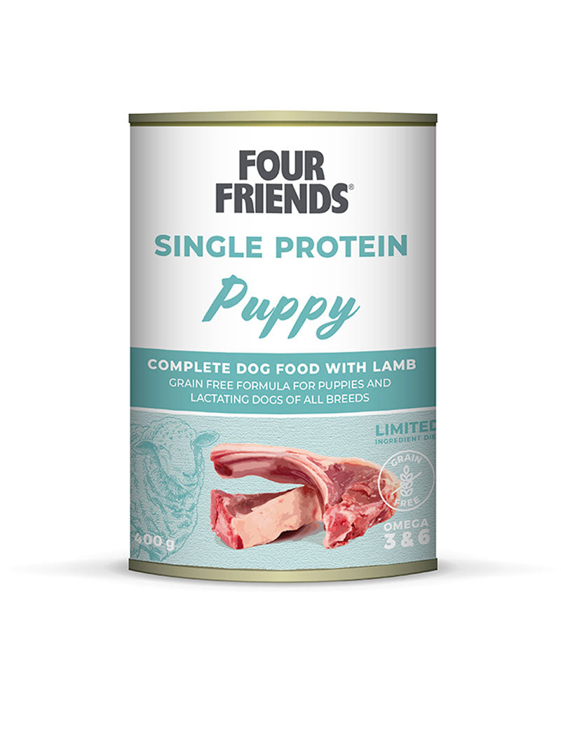FourFriends Vådfoder Single Protein Puppy Lamb 400g