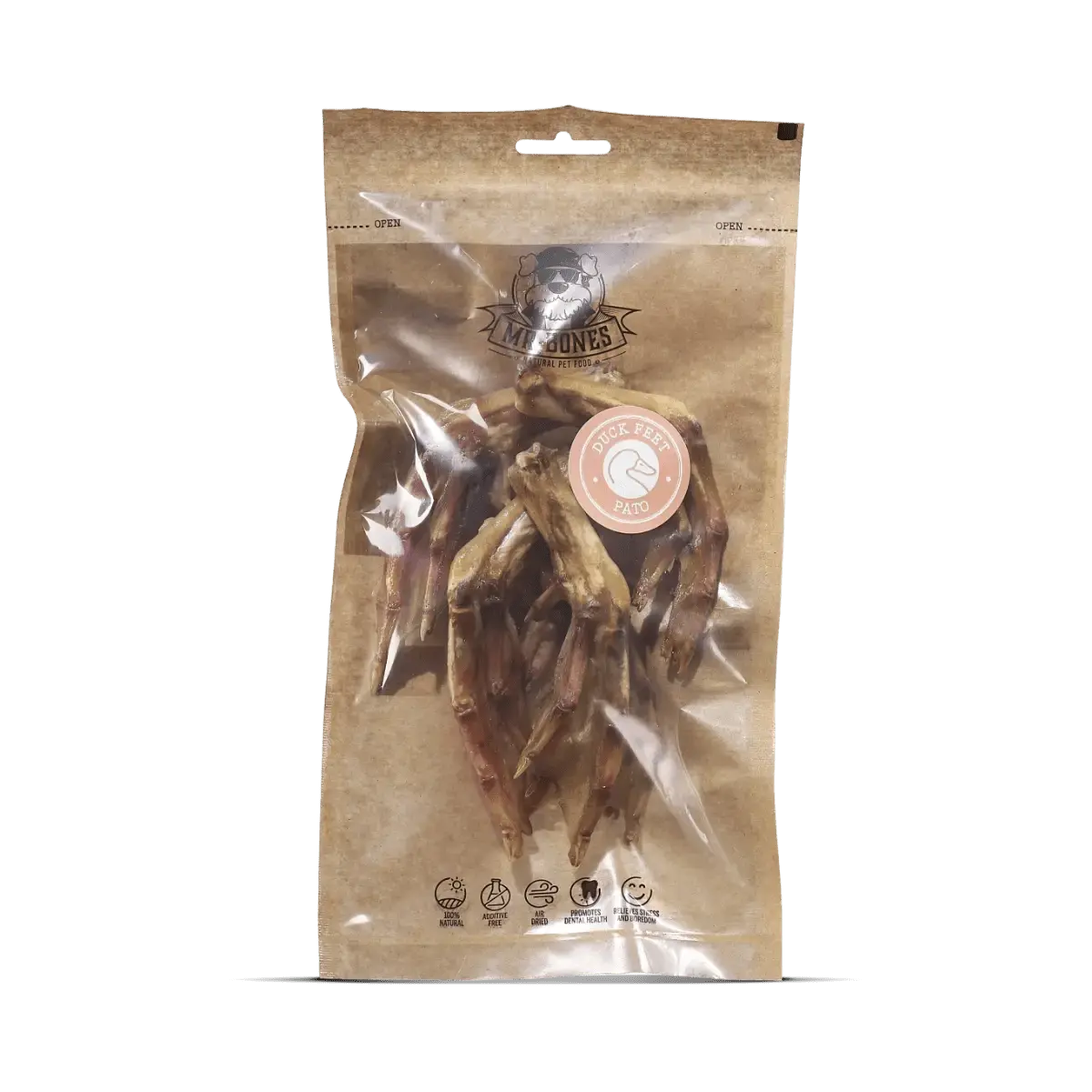 Naturlig tyggesnack - Andefødder - Dapple