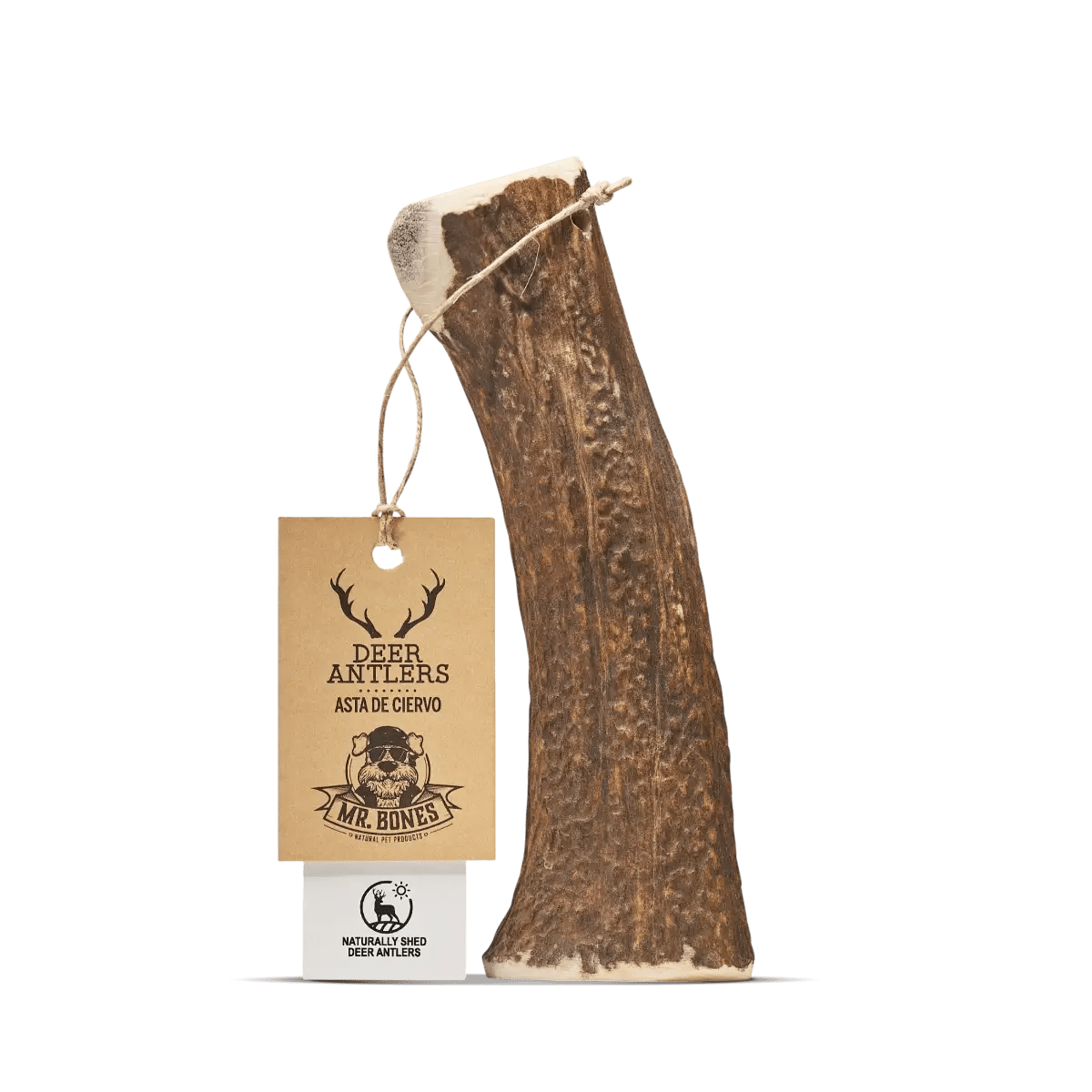 Naturlig tyggesnack - Hjortegevir - Dapple