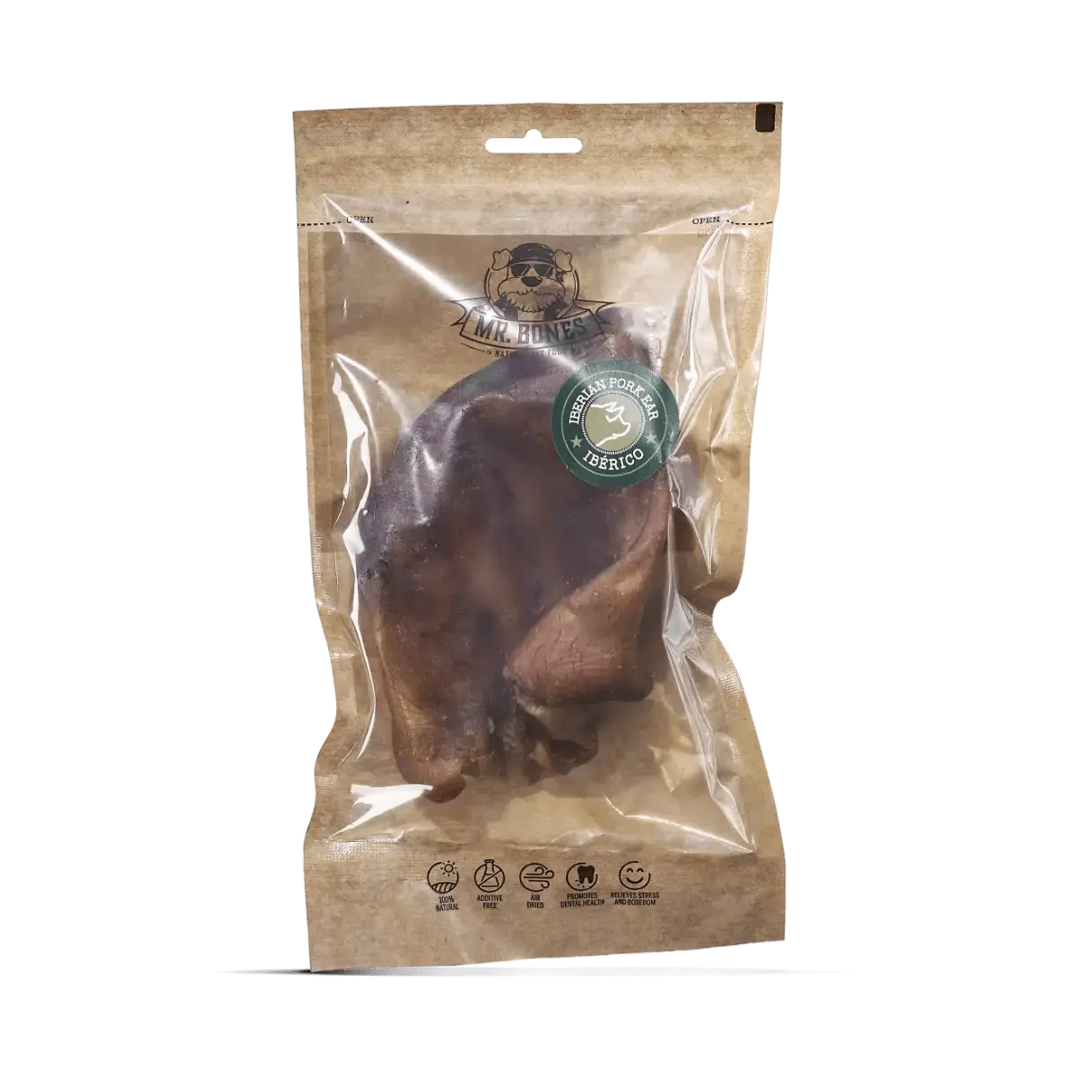 Naturlig tyggesnack - Iberisk svineøre - Dapple