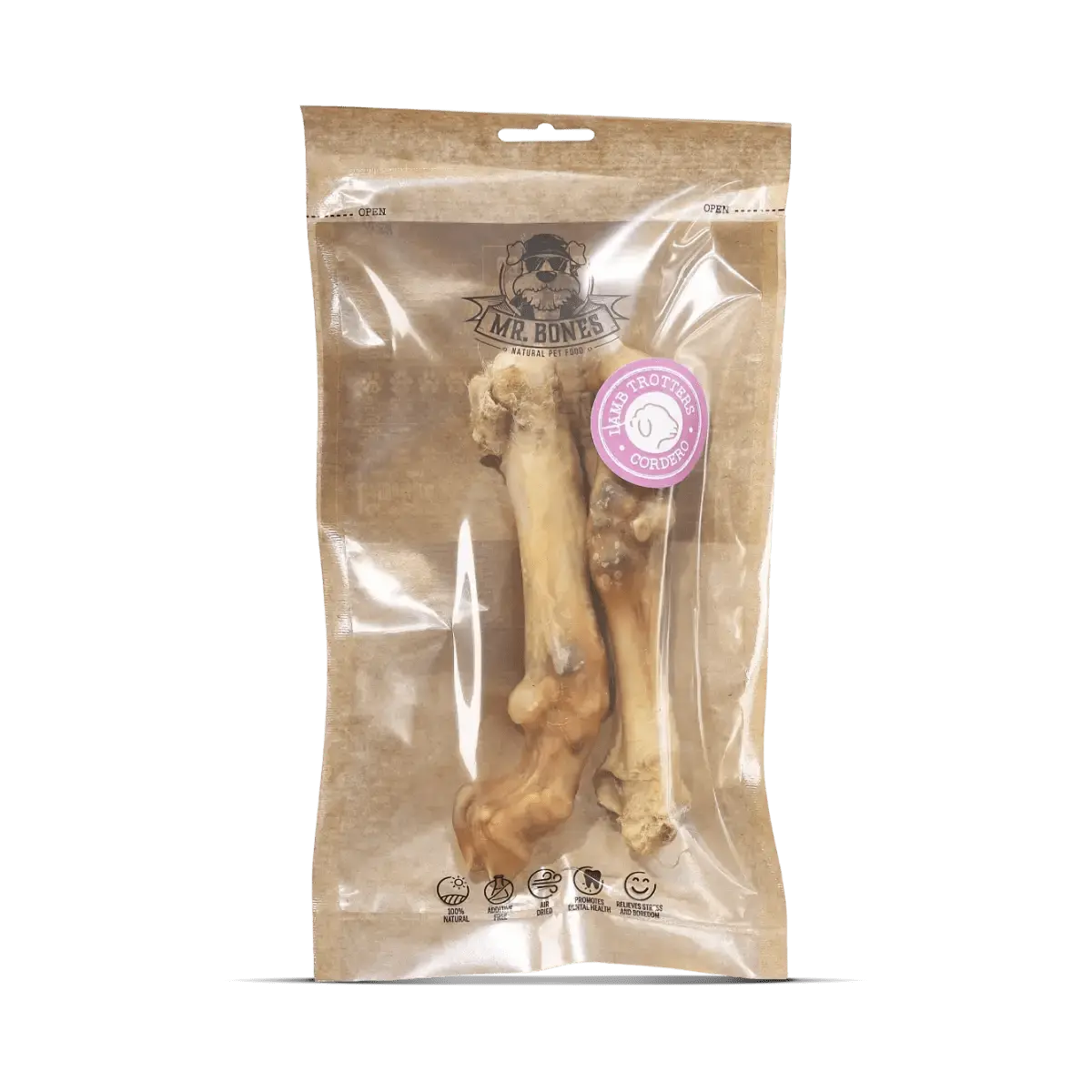 Naturlig tyggesnack - Lammefødder - Dapple