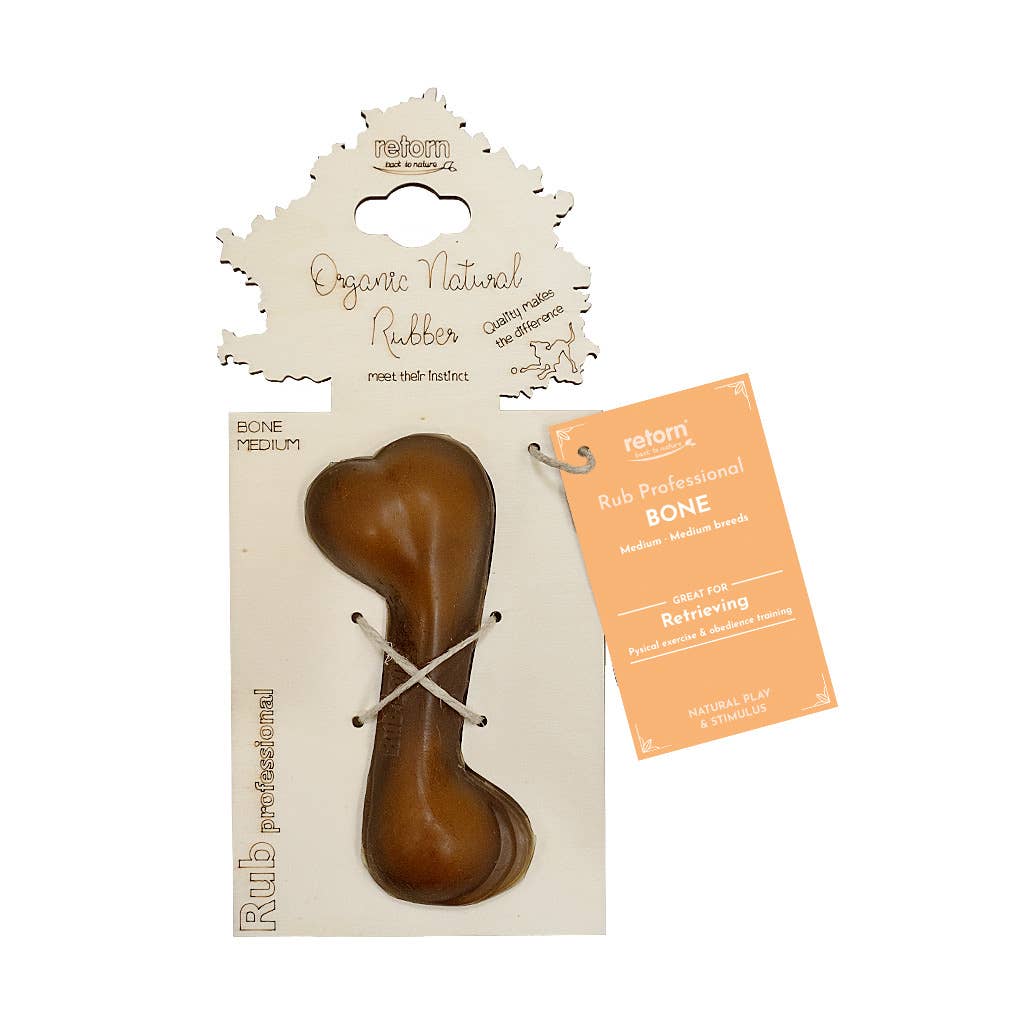 Retorn Rub Bone - Organisk Tyggelegetøj - Dapple