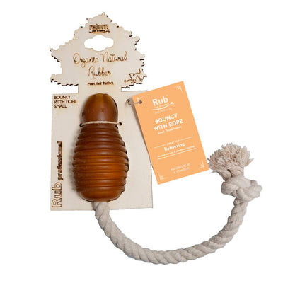 Retorn - Rub Bouncy tyggelegetøj med reb - Dapple