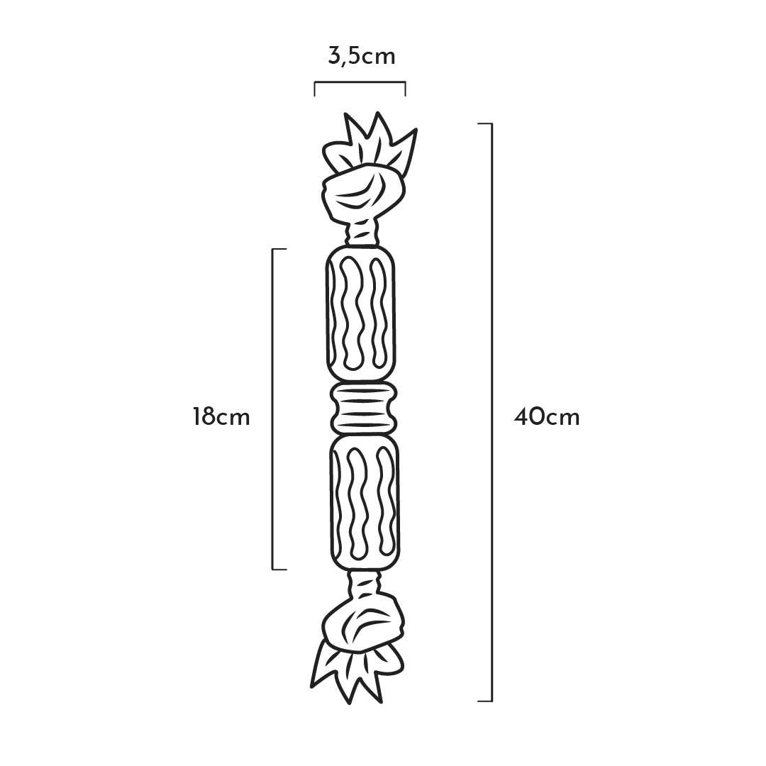 Retorn - Rub Flosser tyggelegetøj med reb - Dapple